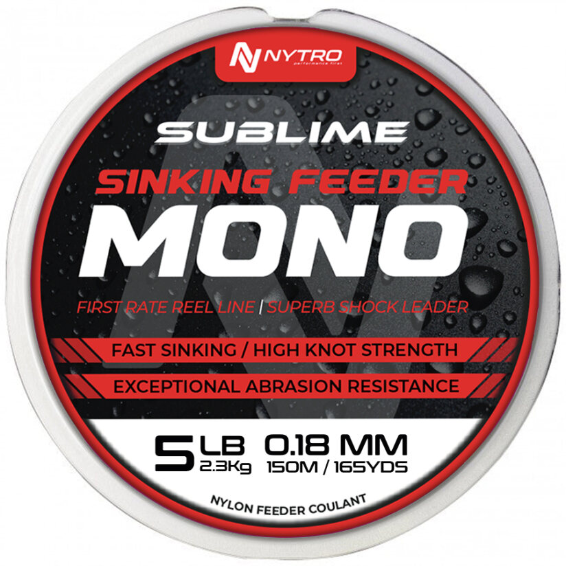 Nytro - Sublime Sinking Feeder Mono - 150m