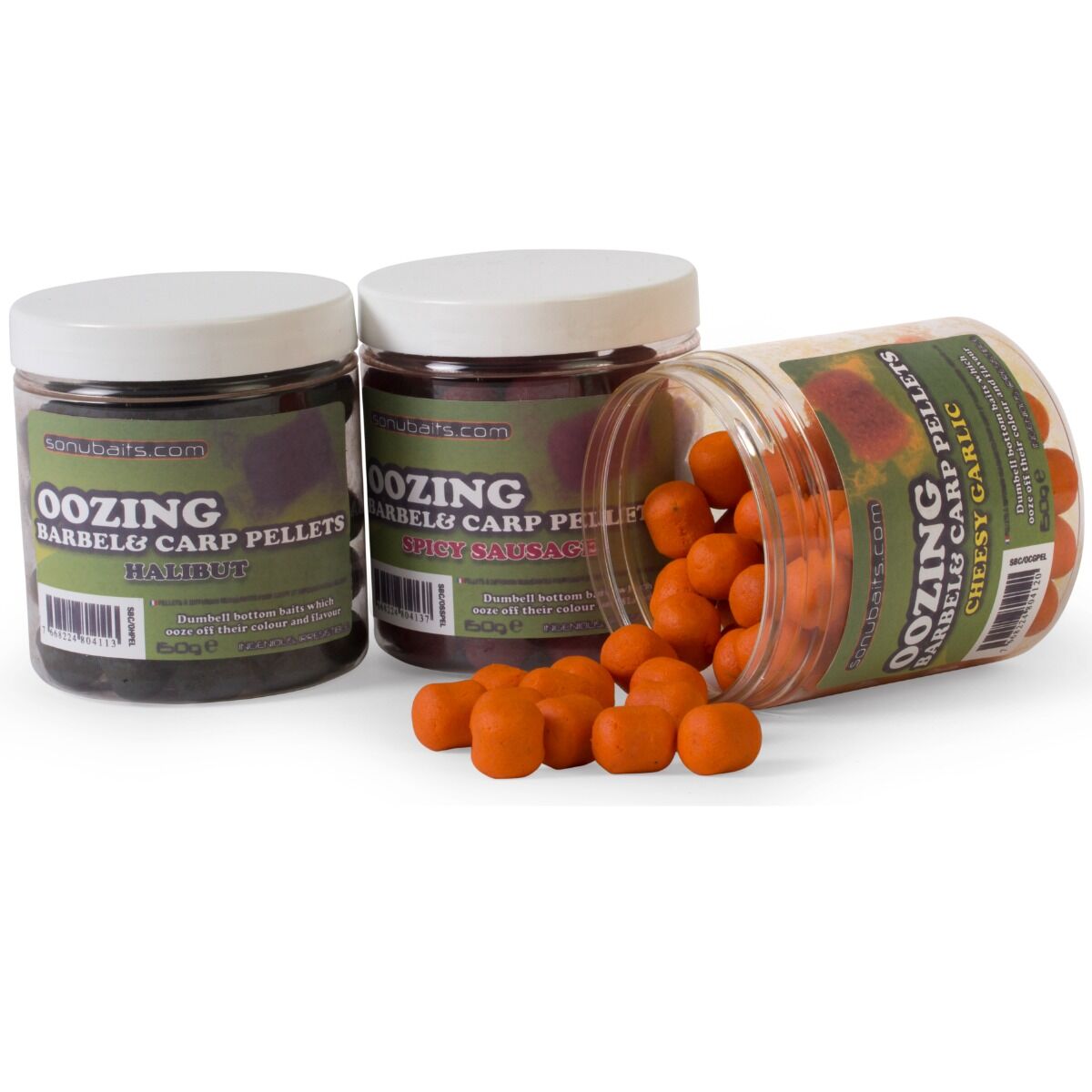 Sonubaits – Barbel And Carp Oozing Pellets-Spicy Sausage