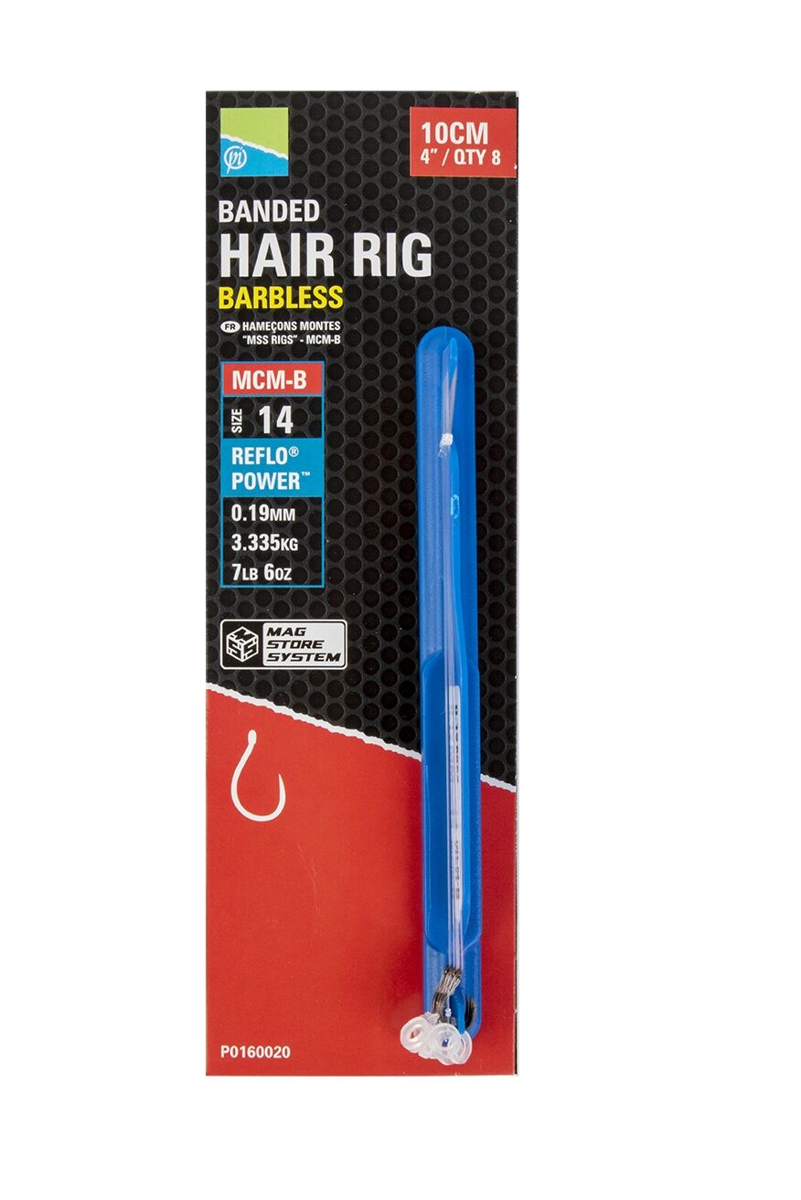 Preston – MCM B Banded Hair Rigs 10cm-14