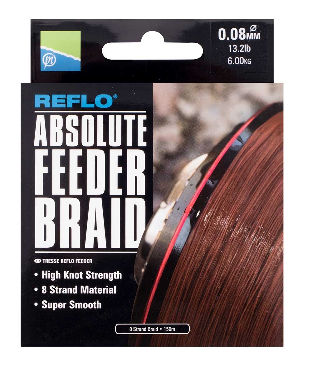 Preston - Absolute Feeder Braid 150M-0.10Mm