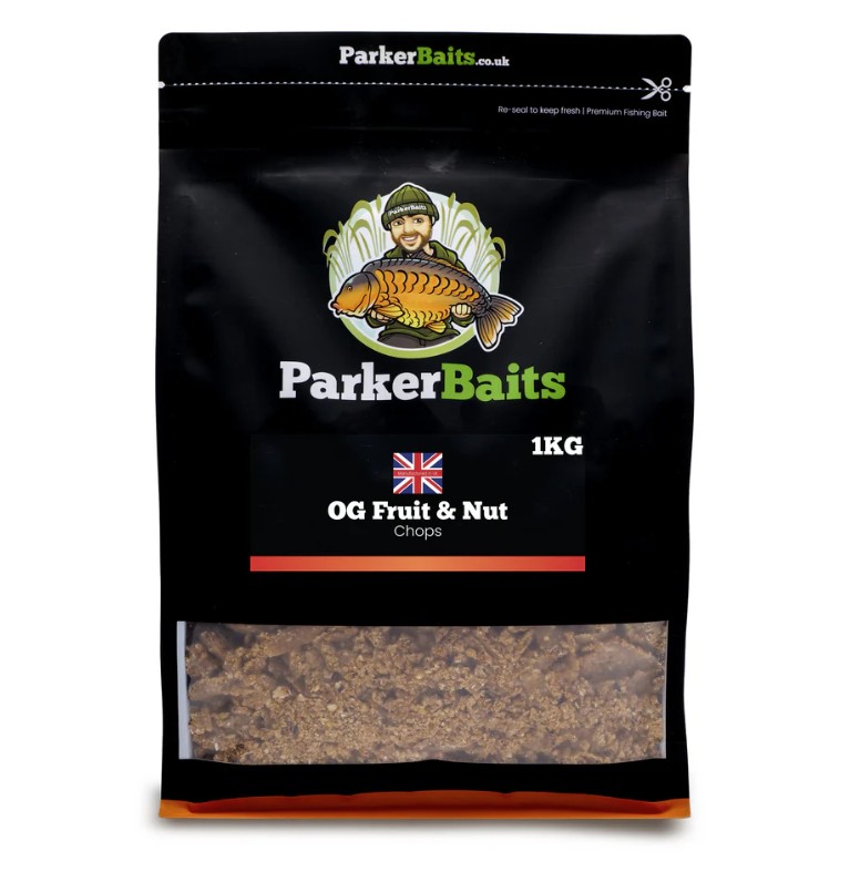 Parker Baits - Og Fruit & Nut Chops - Shelf Life - 1Kg