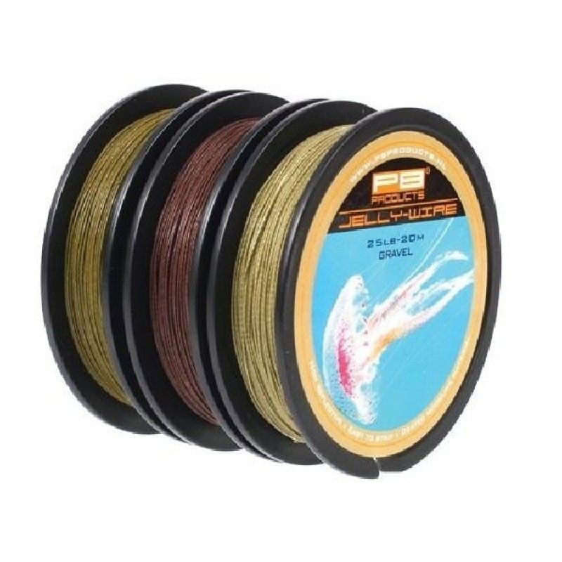 PB Products Jelly Wire *Full Range* NEW Carp Fishing Coated Braid Hooklink 