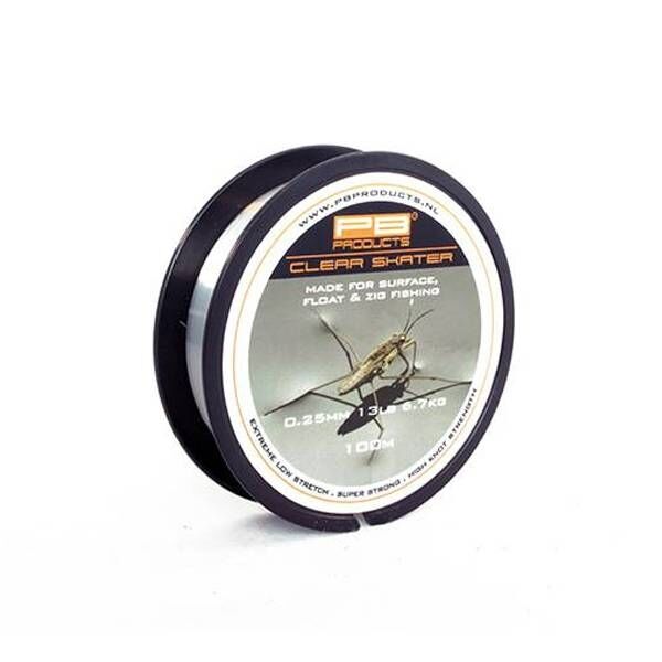 Pb Products - Clear Skater Zig Mono 100M-17Lb