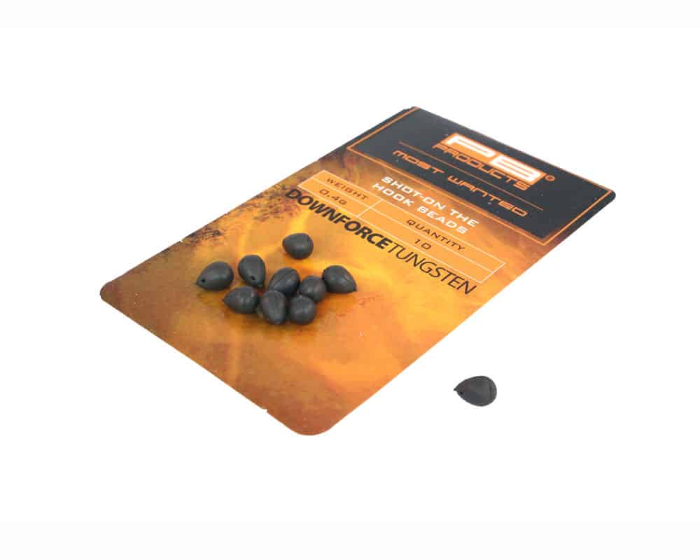 PB Products - Downforce Tungsten Shot on the Hook Beads -10pcs