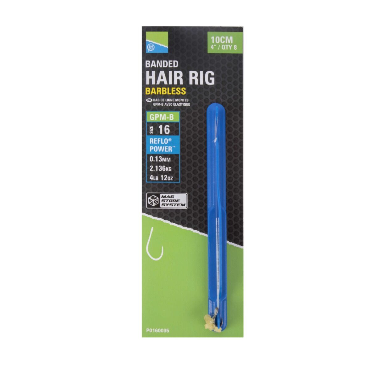Preston - Gpm-B Banded Hair Rigs - 4"/10Cm-16
