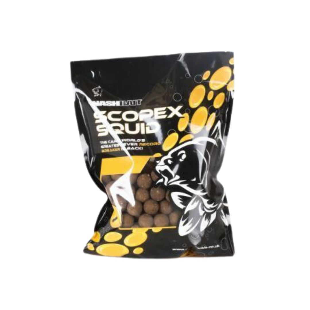 Nash Tackle Black Nash - Scopex Squid Froxen Boilies 1Kg-18Mm