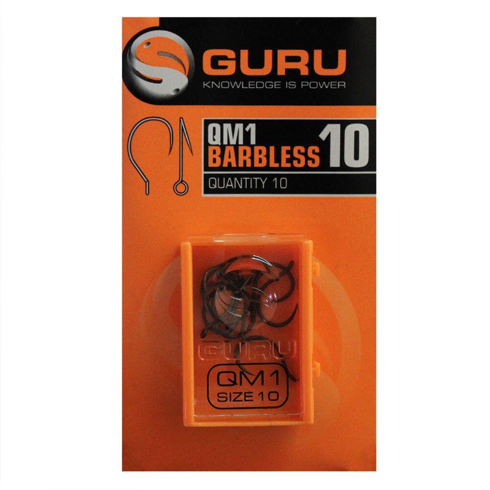 Guru - Qm1 Barbless Eyed Hook-10