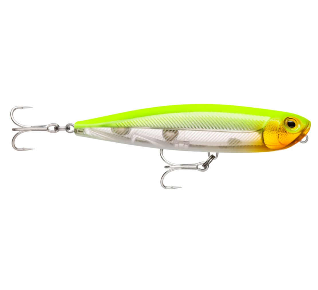 Rapala - Precision Xtreme Pencil Saltwater Lures-12.7cm-Flake Hot Chartreuse