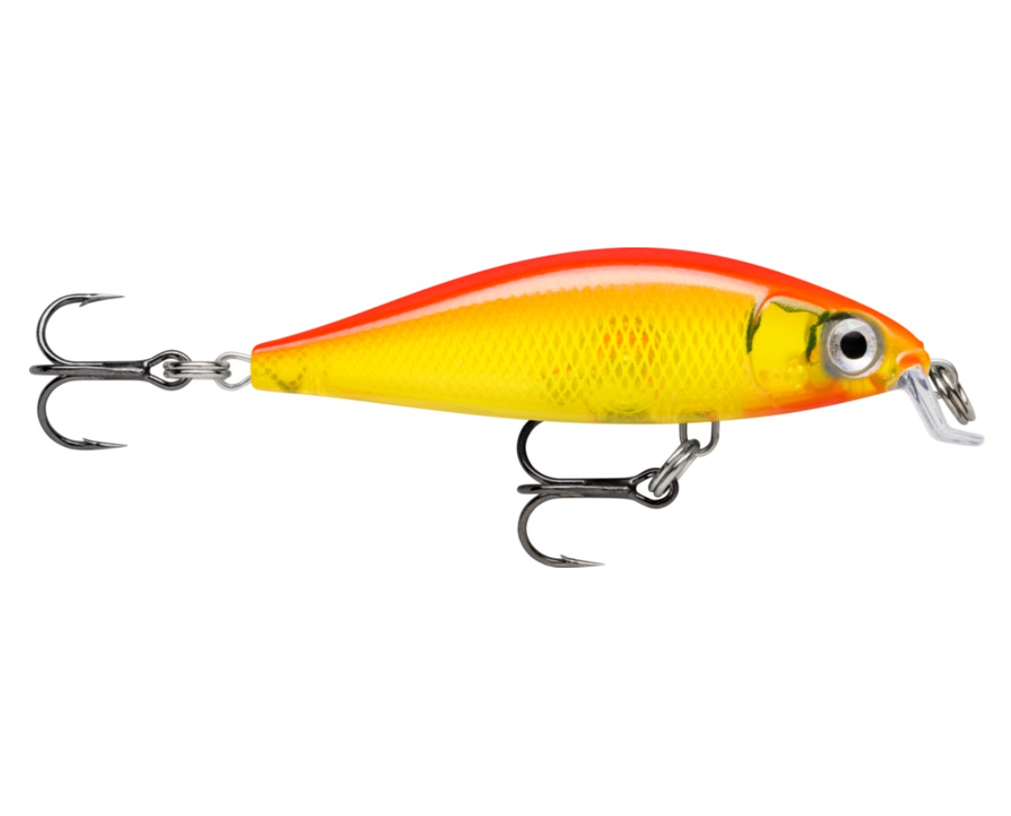 Rapala - X-Light Minnow Lures 5cm-Gold Fluroscent Red