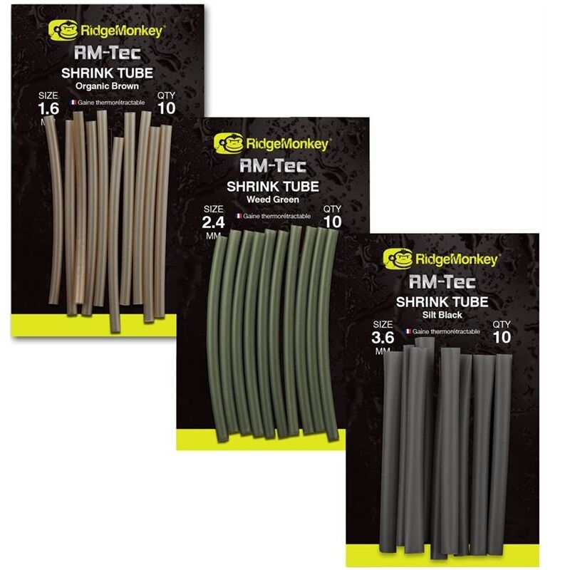 Ridgemonkey Black - Connexion Shrink Tube - 2.4Mm-Silt