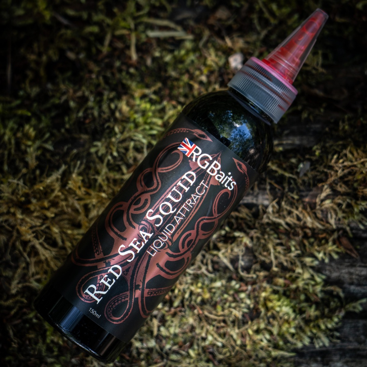 Rg Baits Red - Sea Squid Liquid Attract - 150Ml (Pinky/ )