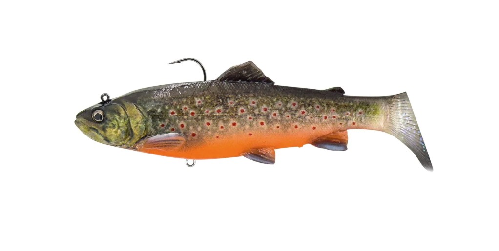 Savage - 3D Trout Shad Lures-Fs Cl Rainbow-12.5cm