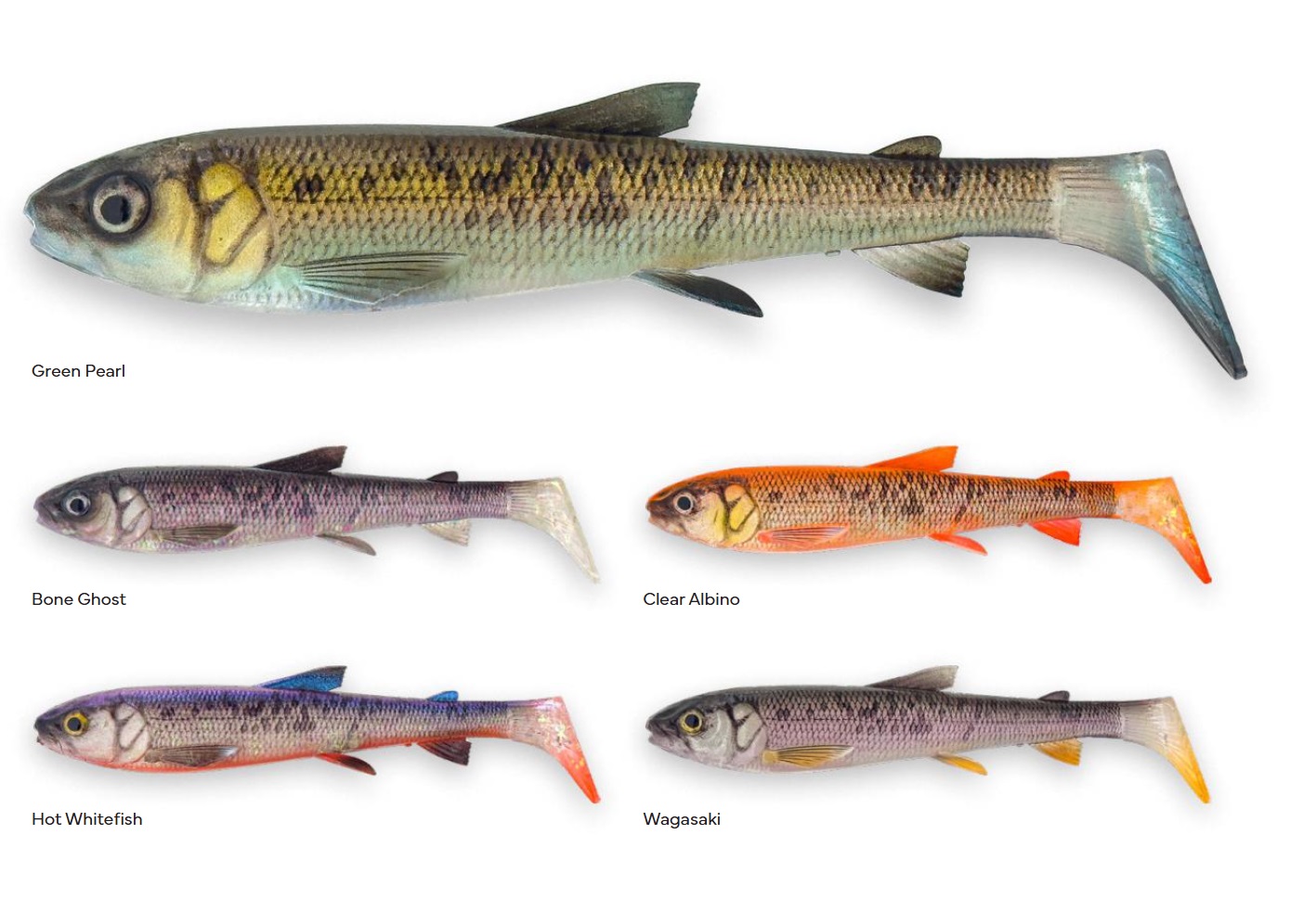 Savage Gear - 3D Whitefish Shad Lures