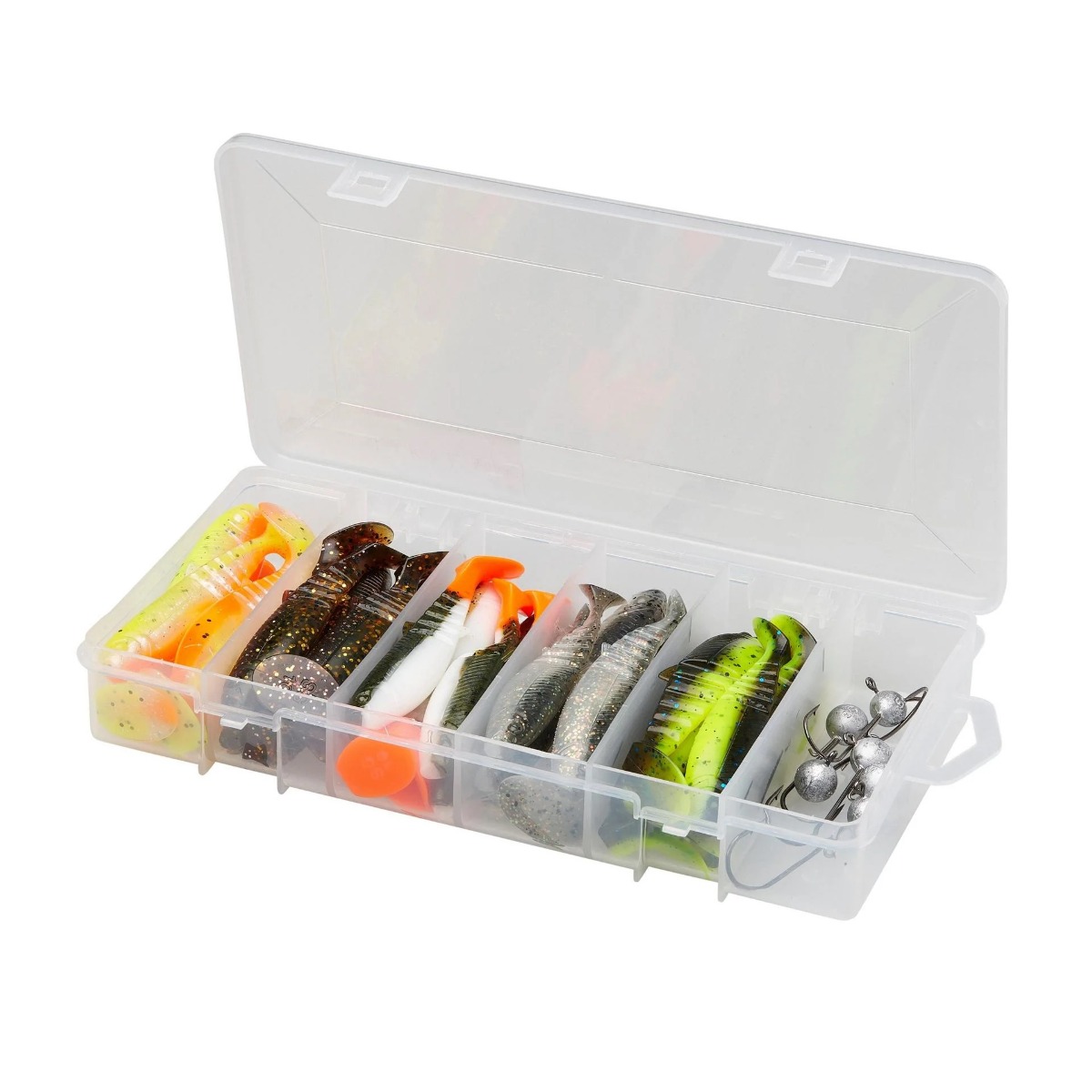 Savage Gear - Cannibal Shad Kit 6.8-8Cm Mixed 36Pcs