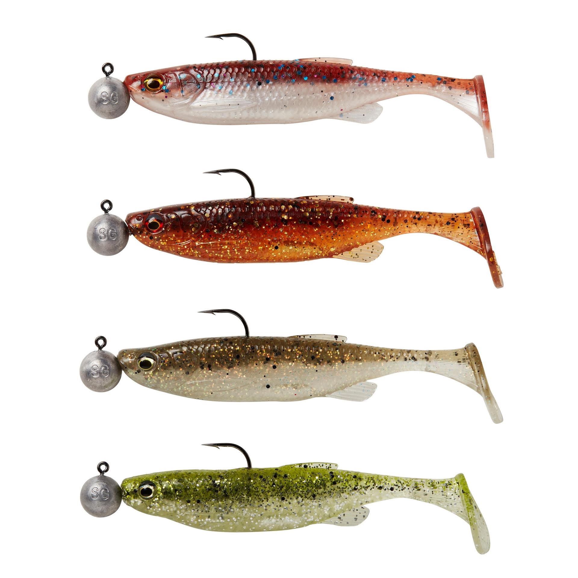 Savage Gear - Fat Minnow T-Tail RTF Lures-Clear Water Mix