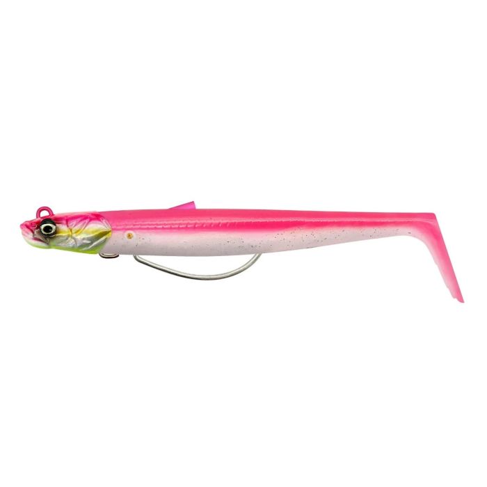 Savage Gear - Sandeel V2 Weedless Lure-11.5cm-Pink Pearl Silver