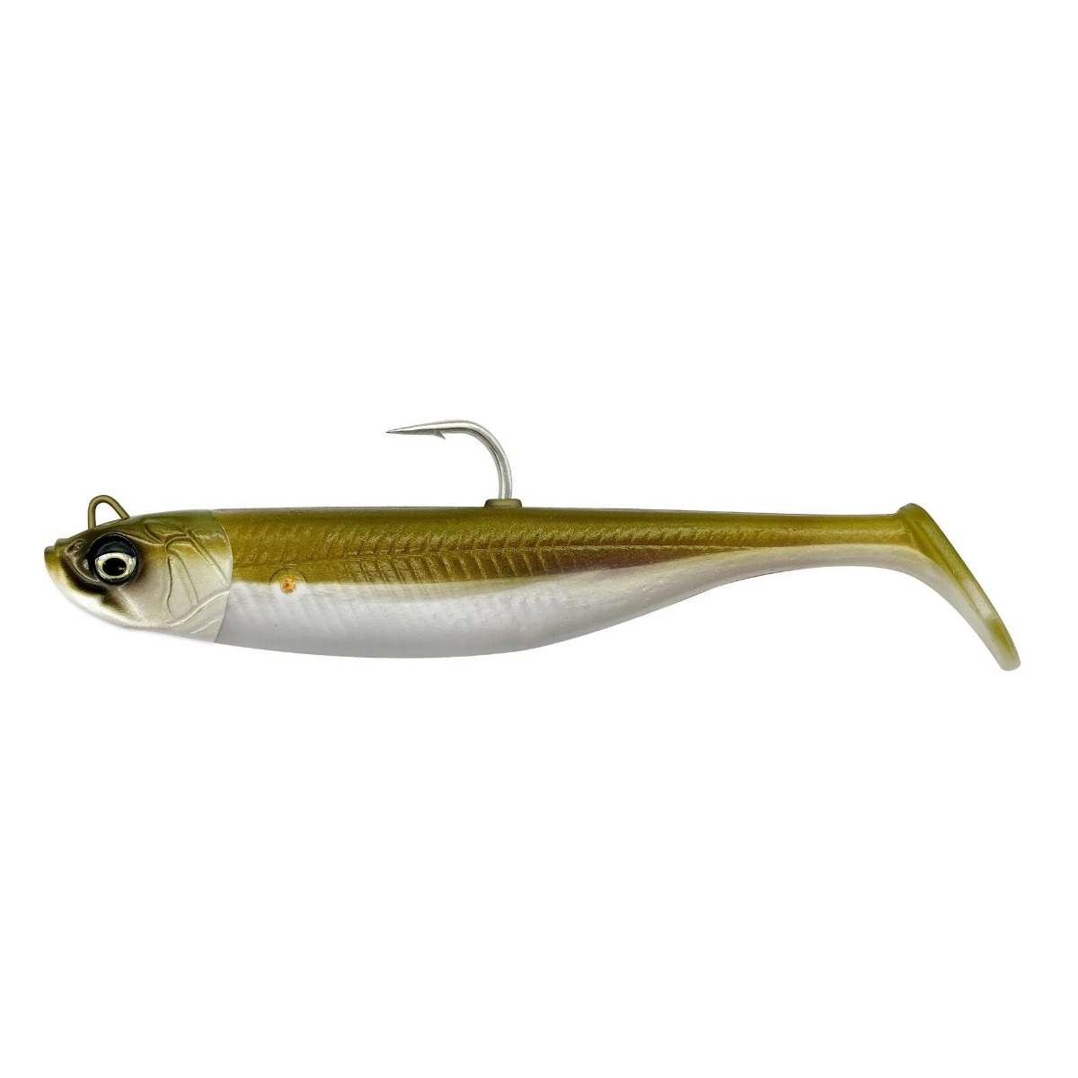 Savage Gear - Savage Minnow 2P1 Lures-10cm-Green Silver