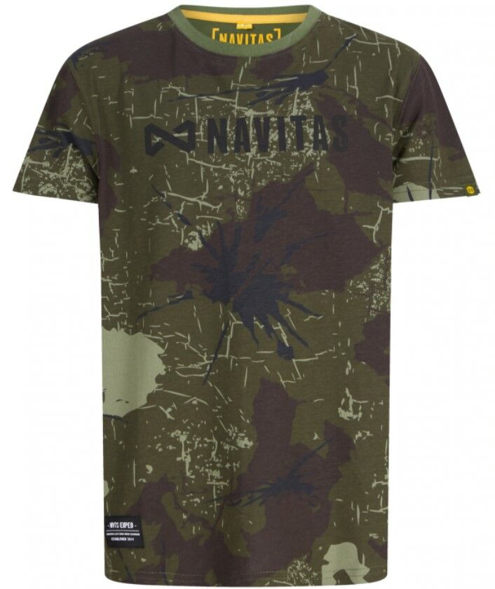 Navitas - Kids Camo Identity Tee-7-8 Years