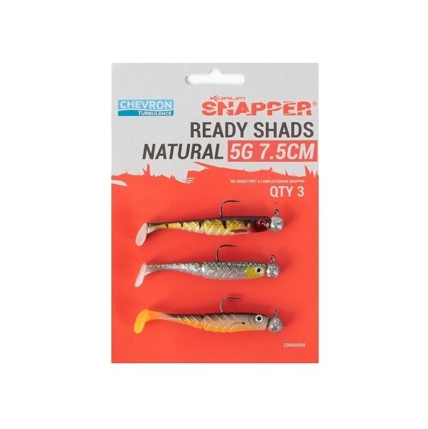 Korum - Snapper Ready-Shads Fluro Pack