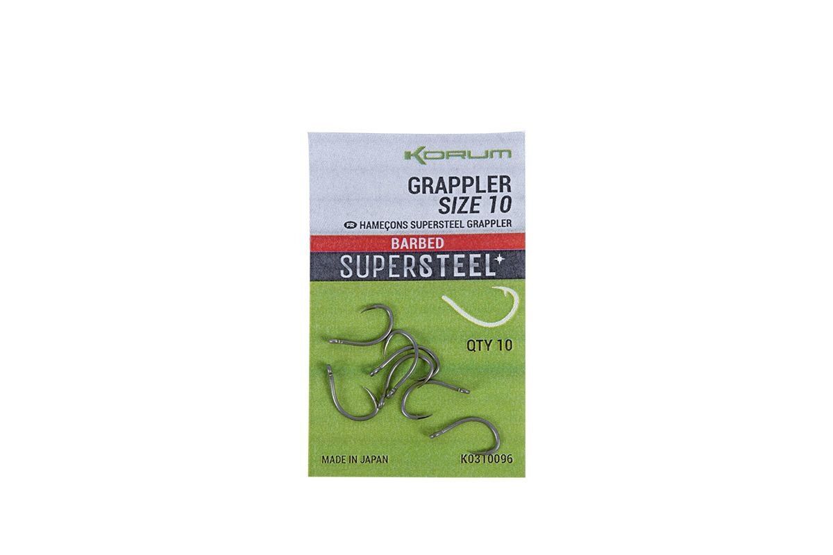 Korum - Grappler Hooks-14-Barbed