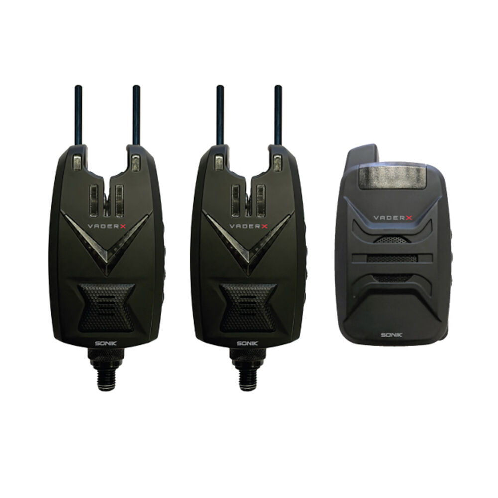 Sonik Red/Blue - Vader X Bite Alarm Set 2+1 (R B)