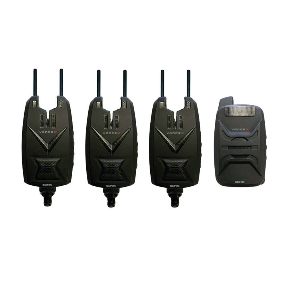Sonik Red/Green/Blue - Vader X Bite Alarm Set 3+1 (R G B)