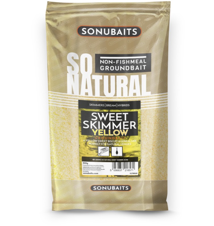 Sonubaits - So Natural Sweet Skimmer Yellow Groundbait