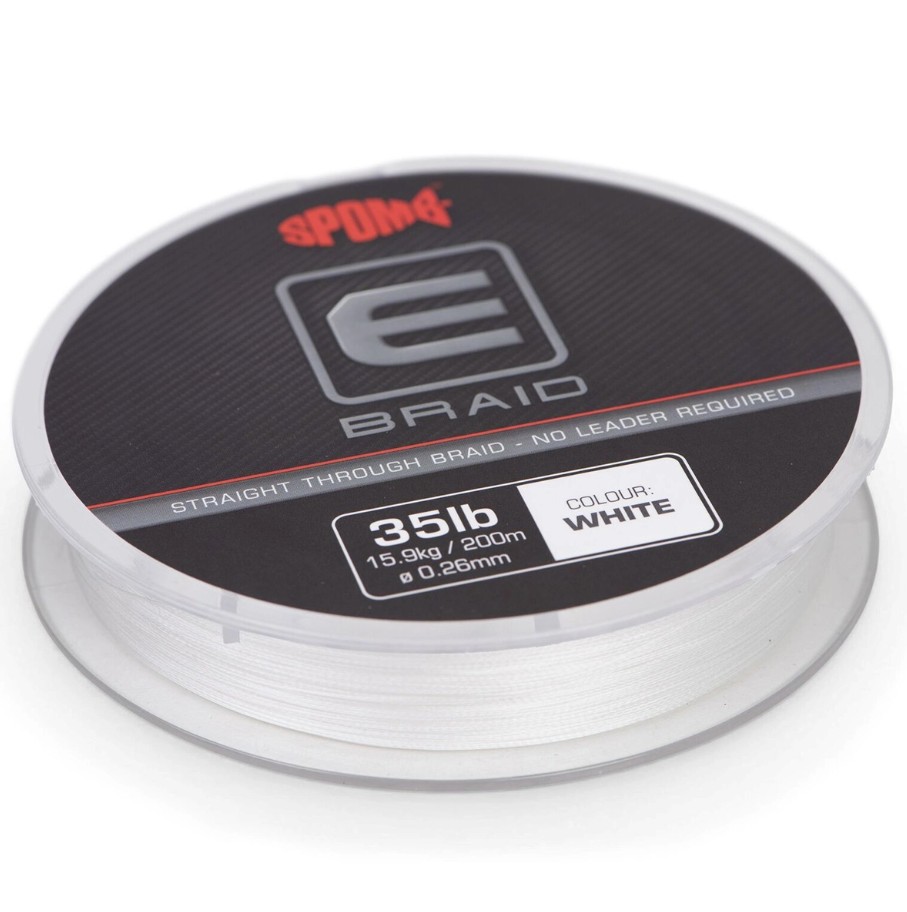 Spomb White - E Braid 35Lb/200M