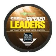 Korda Brown - Subline Tapered Leaders-12Lb