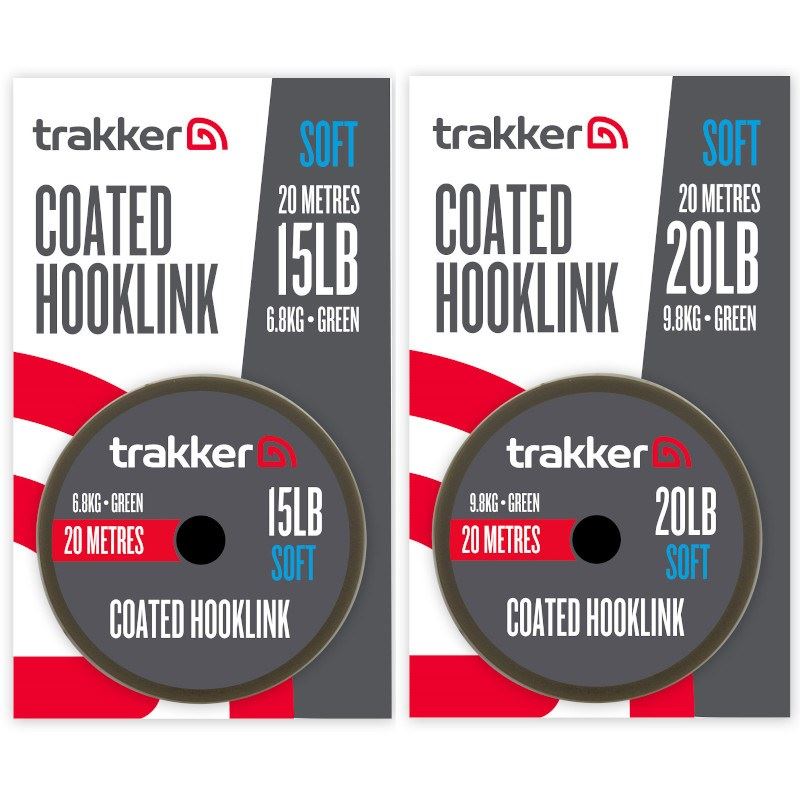 Trakker Green - Soft Coated Hooklink-15Lb