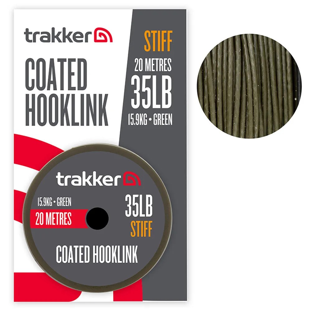 Trakker - Stiff Coated Hooklink - 20M-35Lb