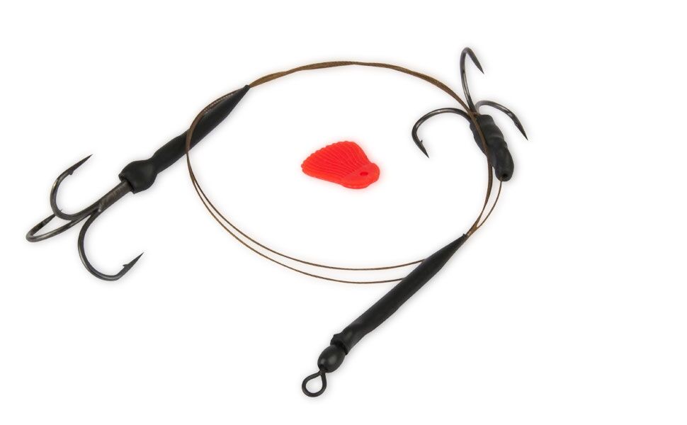 Fox Rage Fox - Predator - Twin Treble Trace-4-Barbed