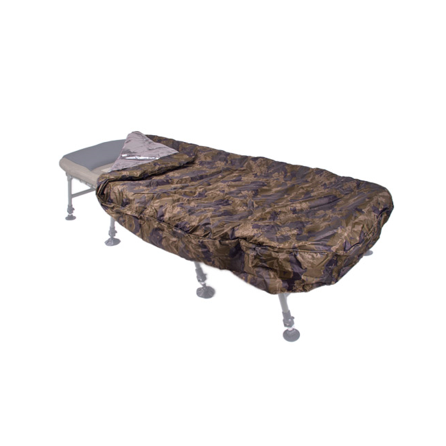Solar Tackle Silver - Undercover Camo Thermal Bedchair Cover