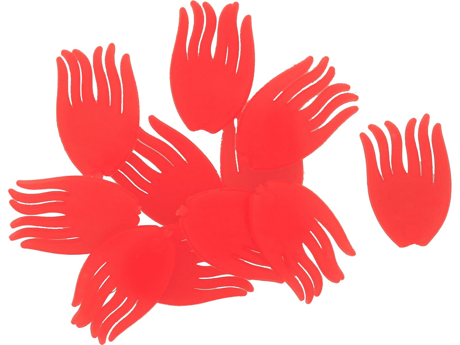 Westin Orange - Spotty Rig Fins Uv Xl 16Pcs