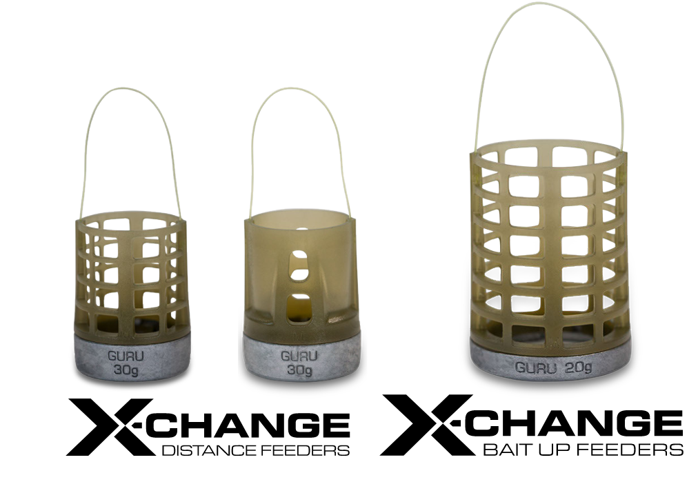 Guru – X-Change Distance Feeder-Medium 20g + 30g Cage Body