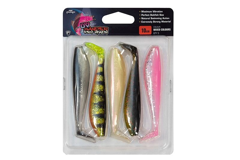 Fox Rage - Zander Pro Shad Uv Mixed Pack-12Cm