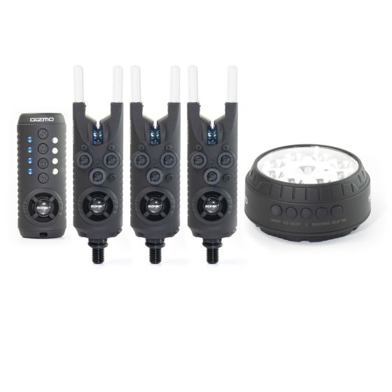 SONIK - GIZMO 3+1 ALARM SET BLUE + BIVVY LAMP