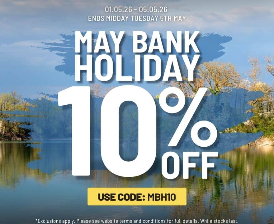 May Bank Holiday 10% Off