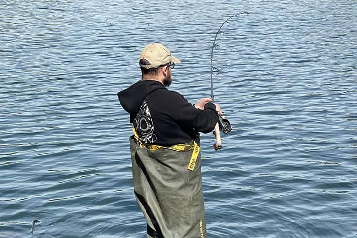 Carp Fishing Rod Bend