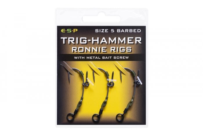 3 x NEW GARDNER SIZE 5 BARBED CHOD RIGS FOR CARP FISHING